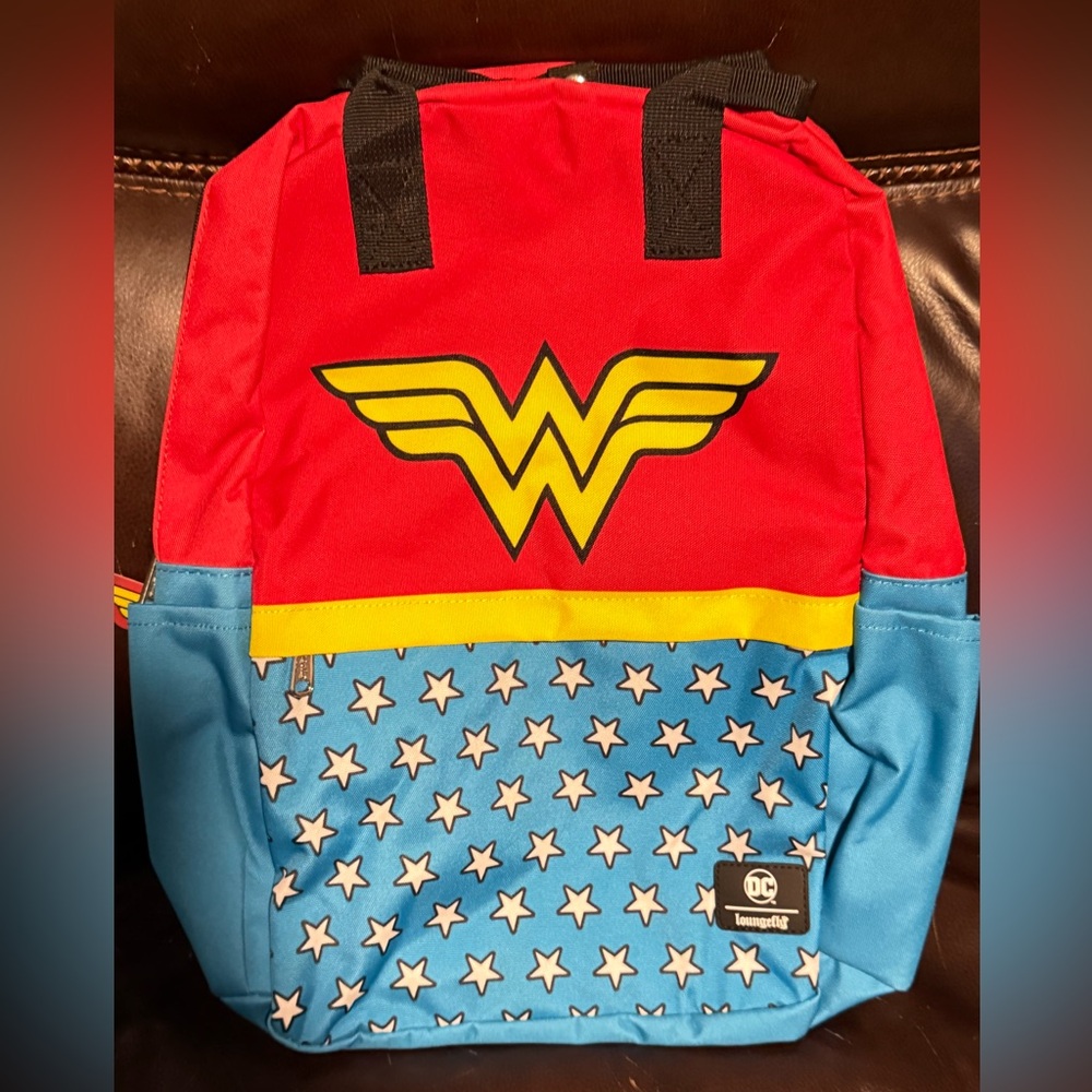 Full Size Wonder Woman Loungefly Backpack